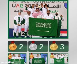 أخضر الريشة السعودية يحقق 7 ميداليات بدورة الألعاب الخليجية   2024