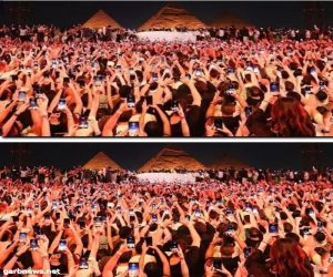 حفل أبو الهول بمصر يروج السياحة بمصر
