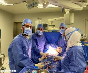 أطباء الجراحة بمركز أبحاث الكبد بمحافظة كفر الشيخ المصرية  يبدعون
