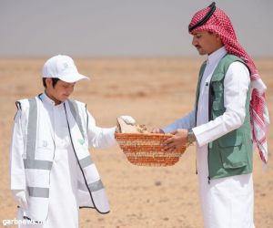 هيئة تطوير محمية الملك سلمان بن عبدالعزيز الملكية تغرس ٣٠٠٠ شتلة بمشاركة مختلف شرائح المجتمع ضمن أسبوع البيئة
