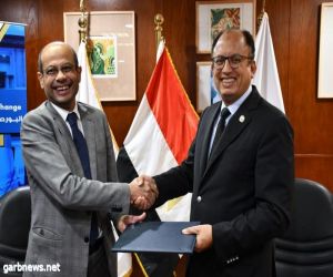 جامعة حلوان توقع بروتوكول تعاون مشترك مع البورصة المصرية