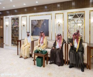 الأمير فيصل بن نواف يلتقي مديري القطاعات الخدميّة بمحافظة صوير