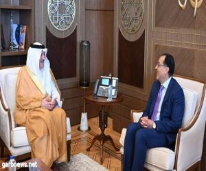 رئيس الوزراء يستقبل السفير السعودي بالقاهرة بمناسبة انتهاء مهام عمله بالقاهرة