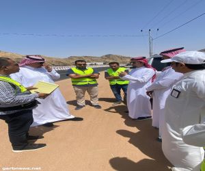 مدير عام فرع وزارة النقل و الخدمات اللوجستية بمنطقة عسير يقوم بزيارة لمحافظة بيشة