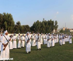 وسط حضور جماهيري كبير محافظة بلقرن تحتفي باليوم الوطني السعودي الـ94