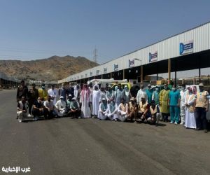 بيئة العاصمة المقدسة تنفذ فرضية لانتشار وباء بسوق مواشي جنوب مكة