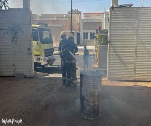 بيئة رنية تنفذ فرضية اخماد حريق