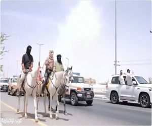 وصول الحجاج الإسبان أرض المملكة بالخيول