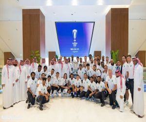وزير الرياضة يستقبل نادي الأهلي بعد تتويجه بلقب كأس دوري أبطال آسيا للنخبة