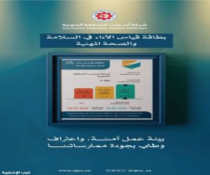 أسمنت الجنوبية.. بيئة عمل آمنة بتقييم رسمي