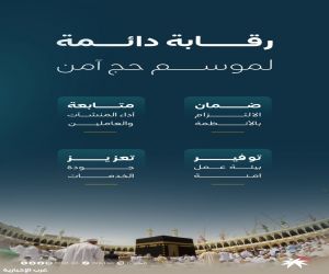 الموارد البشرية: فرقنا الرقابية تتابع التزام المنشآت لضمان سلامة الحجاج