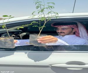 “بيئة رنية” توزع أكثر من 1800 شتلة ضمن حملة التشجير