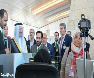 سفير المملكة لدى تركيا يتفقد صالة مبادرة طريق مكة في مطار إيسنبوغا الدولي بأنقرة