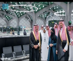 الأمير سلمان بن سلطان يتفقّد محطة قطار الحرمين بالمدينة ويُشيد بالجاهزية لموسم الحج