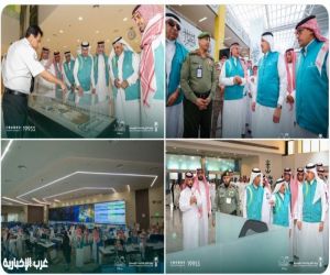 وزير النقل يتفقد مجمع صالات الحج والعمرة ومبنى عمليات الخطوط السعودية بمطار الملك عبدالعزيز