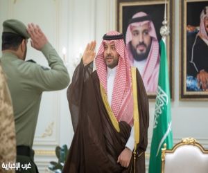 أمير الحدود الشمالية يستقبل مدير جمرك جديدة عرعر