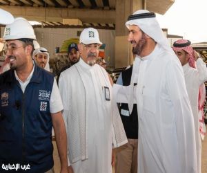 وزير الحج والعمرة يقف ميدانيًا على جاهزية مشروع «إثراء المشاعر» في منى
