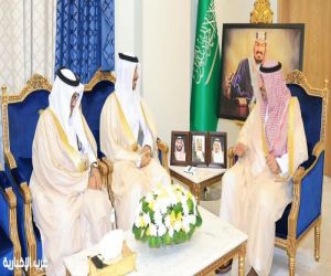 الأمير جلوي بن عبدالعزيز يستقبل معالي أمين منطقة عسير