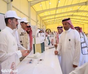 مدير عام فرع الوزارة بالإنابة يتفقد الخدمات المقدمة لضيوف الرحمن بمنفذ جديدة عرعر