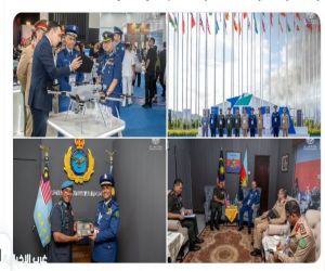 مدير الأركان المشتركة يستكشف أحدث الابتكارات العسكرية في معرض LIMA 2025