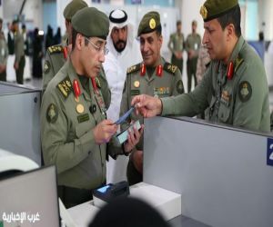 اللواء المربع يتفقد جوازات مطار الأمير محمد بن عبدالعزيز بالمدينة المنورة