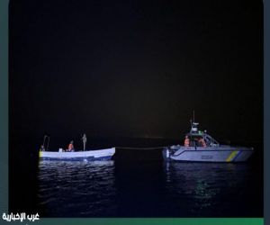 حرس الحدود بعسير ينقذ مواطنًا من مأزق بحري وسط الأمواج