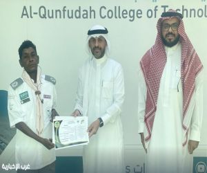 عميد الكليَّة التقنية بمحافظة القنفذة يستقبل جوَّالة الكليَّة المُشاركين في موسم حج ١٤٤٦هـ