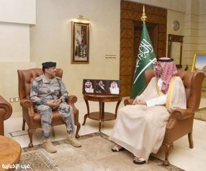 محافظ جدة يستقبل قائد قطاع حرس الحدود المُعَّين حديثًا بالمحافظة