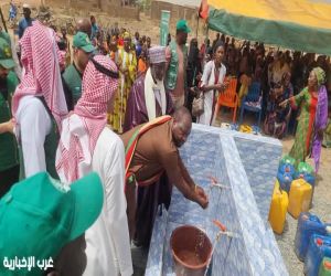 مالي: مركز الملك سلمان للإغاثة يفتتح سلسلة آبار ارتوازية