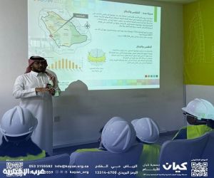 أبناء جمعية كيان للأيتام يتعلمون الهندسة والبناء ضمن مبادرة "بُناة الغد"