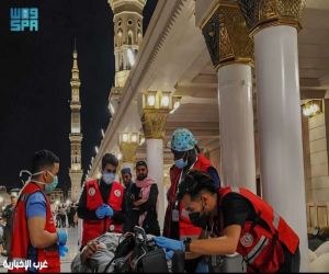 “الهلال الأحمر” بالمدينة المنورة: أكثر من 52 ألف مكالمة و14 ألف بلاغ خلال الموسم الأول من الحج