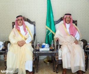 محافظ طبرجل يهنئ الشيخ سعيد بن عاشق اللحاوي بمناسبة عيد الأضحى المبارك