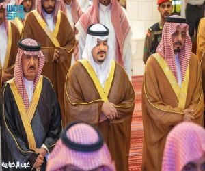 نائب أمير منطقة الرياض يؤدي صلاة الميت على صاحب السمو الأمير فيصل بن تركي بن سعود الكبير آل سعود