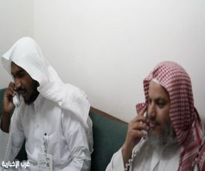 الشؤون الدينية بالحرمين تُوفر خدمة الهاتف المجاني للإجابة على السائلين لإرشاد المُعتمرين والزوار