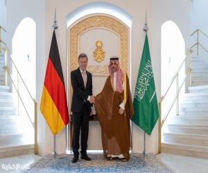 وزير الخارجية يبحث مع نظيره الألماني تعزيز التعاون ومجمل القضايا الإقليمية