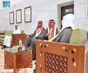نائب أمير منطقة الرياض يستقبل مدير فرع وزارة البيئة والمياه والزراعة بالمنطقة