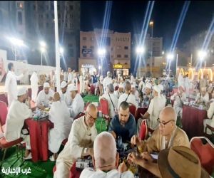 الفريق الإعلامي السعودي يشارك  في تكرّيم حجاج المغرب في مركاز 11 بمكة ضمن مبادرة ضيافة إنسانية