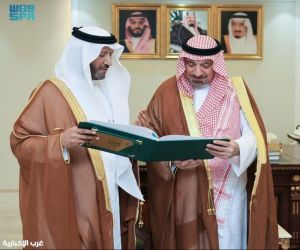 أمير نجران يطّلع على مهام “وقاية” ويستقبل مدير مكتب الهيئة بالمنطقة