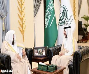 محافظ الطائف يستقبل رئيس الشؤون الدينية بالمسجد الحرام والمسجد النبوي