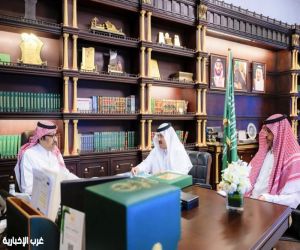 أمير الباحة يستقبل محافظ الحجرة