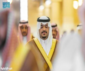نائب أمير منطقة الرياض يؤدي صلاة الميت على صاحب السمو الأمير مشعل بن عبدالله بن فهد بن فيصل بن فرحان آل سعود