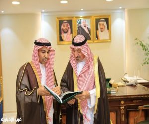 أمير نجران يستقبل المدير العام للمركز الوطني لأبحاث وتطوير الزراعة المستدامة