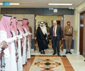 أمير منطقة عسير يستقبل سفير دولة فلسطين لدى المملكة