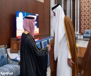 أمير قطر يستقبل وزراء خارجية دول مجلس التعاون