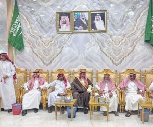 بحضور الشيخ فوزي بن دعيجاء ، النواق يحتفلون بزواج ابنهم ريان