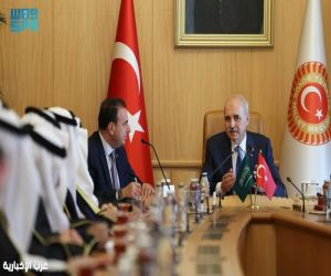 وفد “الشورى” يلتقي رئيس البرلمان التركي في أنقرة لتعزيز العلاقات البرلمانية