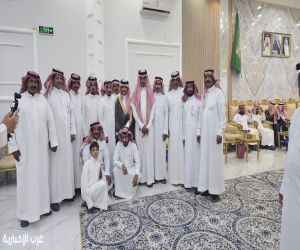 الأستاذ ضافي طويحين الشراري يحتفل بزواج إبنه الشاب سلطان