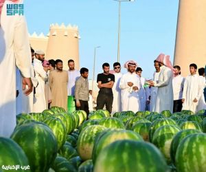 عودة “فاكهة الصيف”.. البطيخ يُزيّن الأسواق معلنًا انطلاقة الموسم وسط إقبال لافت