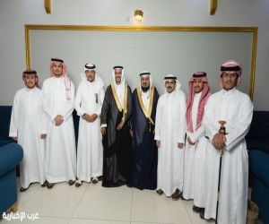 العريس ماجد الحارثي يحتفل بزواجه في مكة المكرمة بحضور الأهل والأصدقاء
