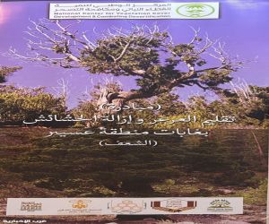المركز الوطني لتنمية الغطاء النباتي ومكافحة التصحر يُطلق مبادرة تقليم أشجار العرعر في منطقة عسير